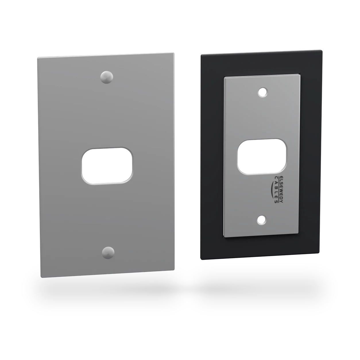 Faceplates - outdoor one port ip44 stansteel