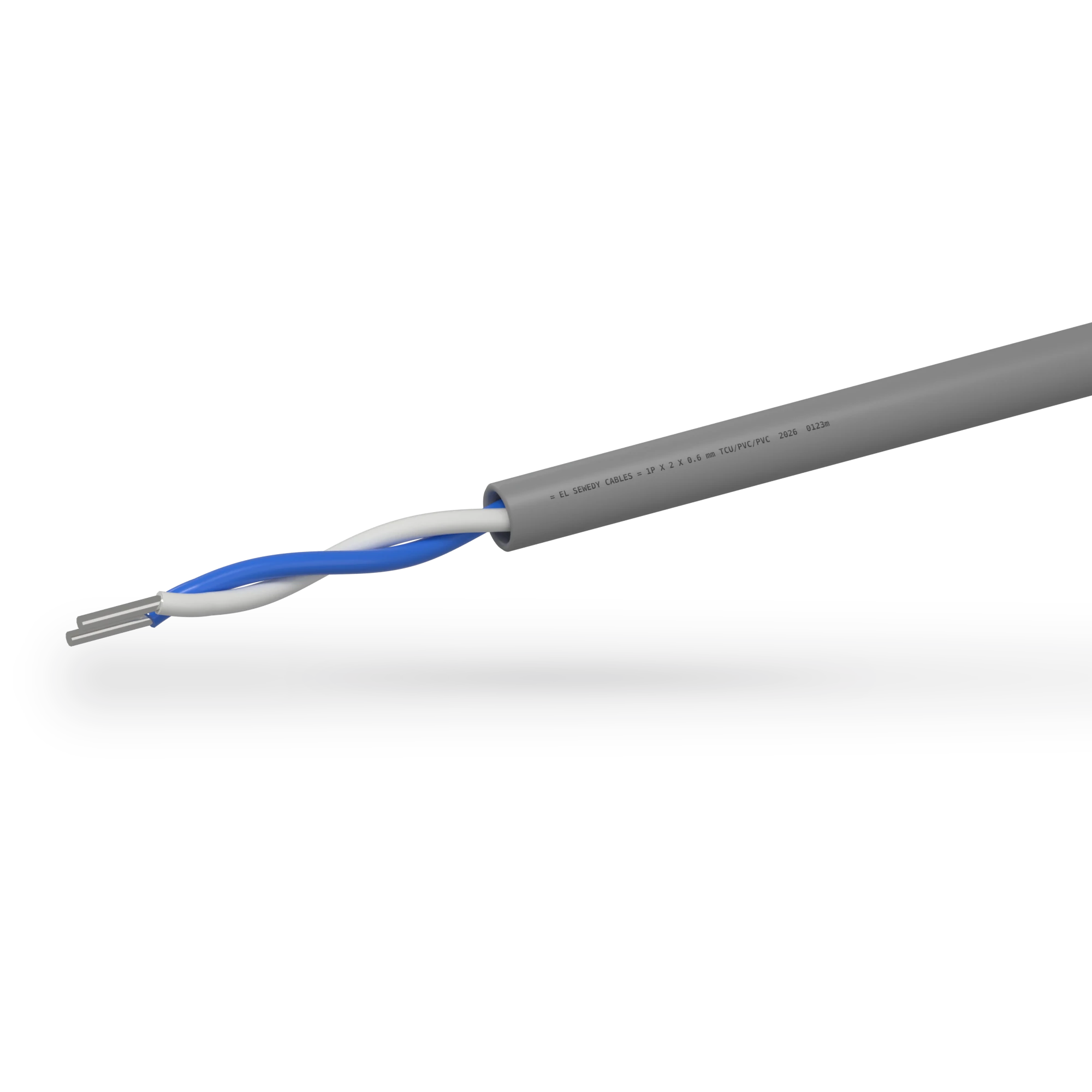 Telephone Cable TCU/PVC/PVC 0.6 mm