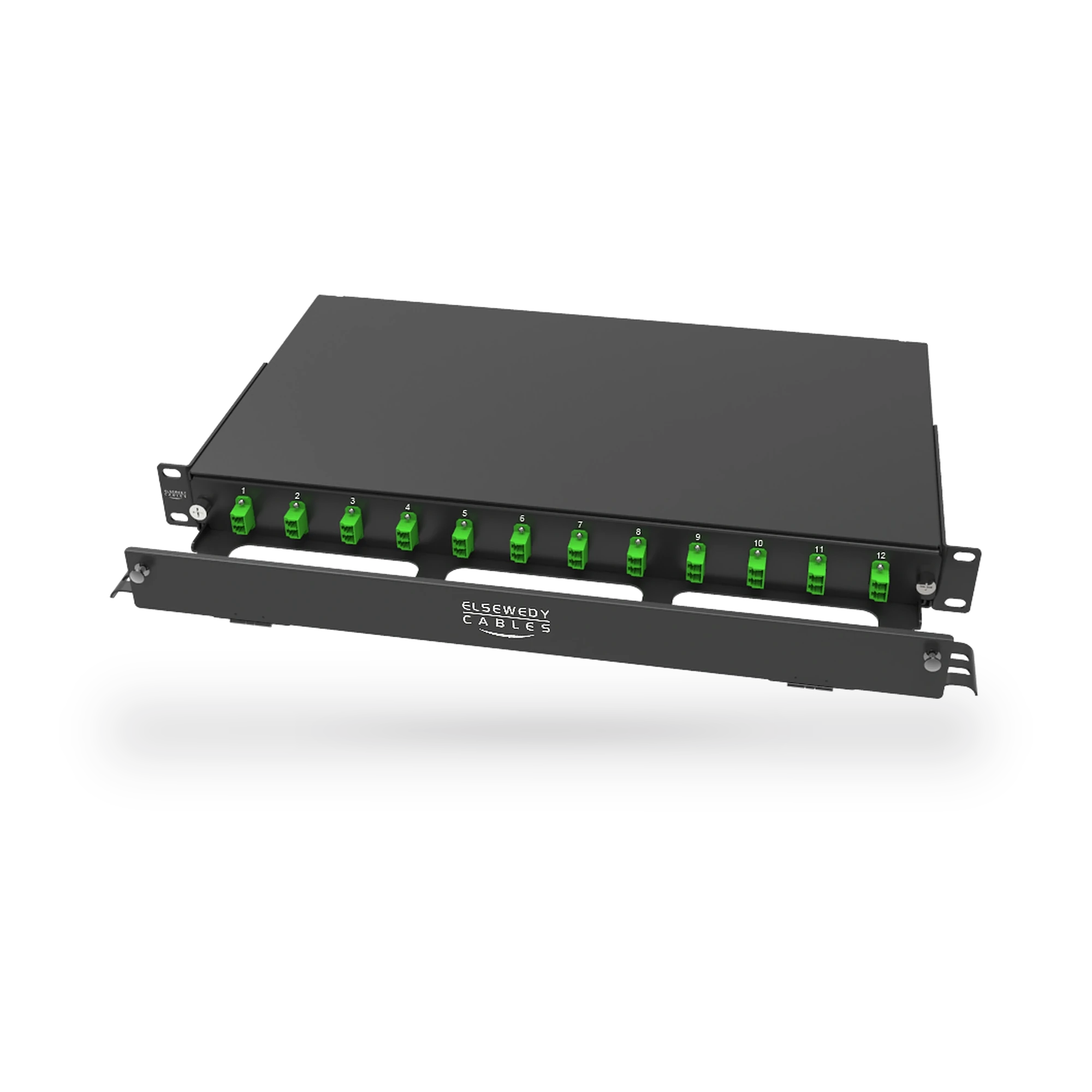 Patch Panels - LC_APC Duplex Fiber panel